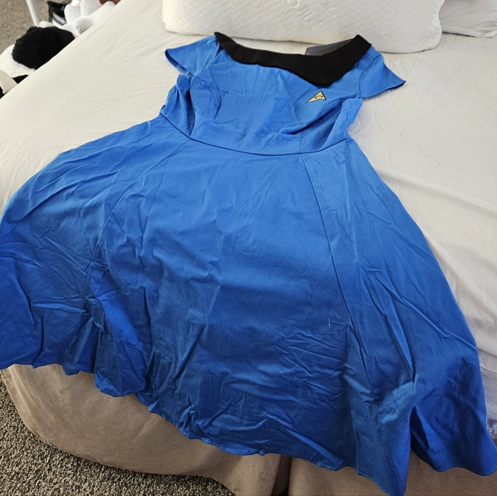 Blue Star Trek Dress